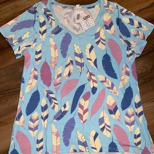 Lularoe Christie T-shirt size XL new with tags
